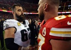 NFL: Eagles batem Chiefs de virada em duelo dos irmãos Kelce - Getty Images