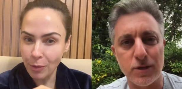 Ana Paula Renault e Luciano Huck; sem medo de gerar "climão", jornalista publicou longo vídeo - undefined