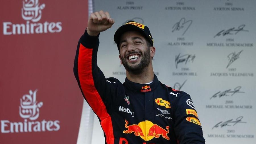 Ricciardo diz que desempenho da Red Bull de 2017 foi um ótimo sinal para 2018 - David Mdzinarishvili/Reuters