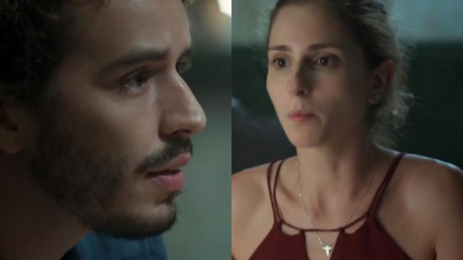 Cláudio (Gabriel Stauffer) e Ivana (Carol Duarte) de A Força do Querer (Reprodução - TV Globo) - Reprodução / Internet