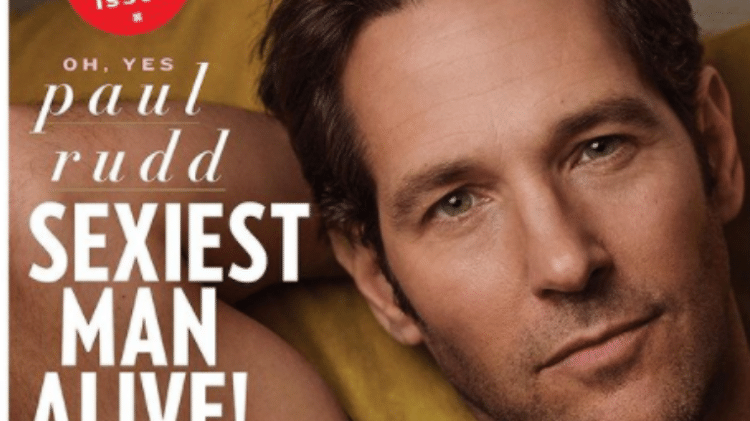 Paul Rudd é eleito o "Homem Mais Sexy de 2021" pela revista People