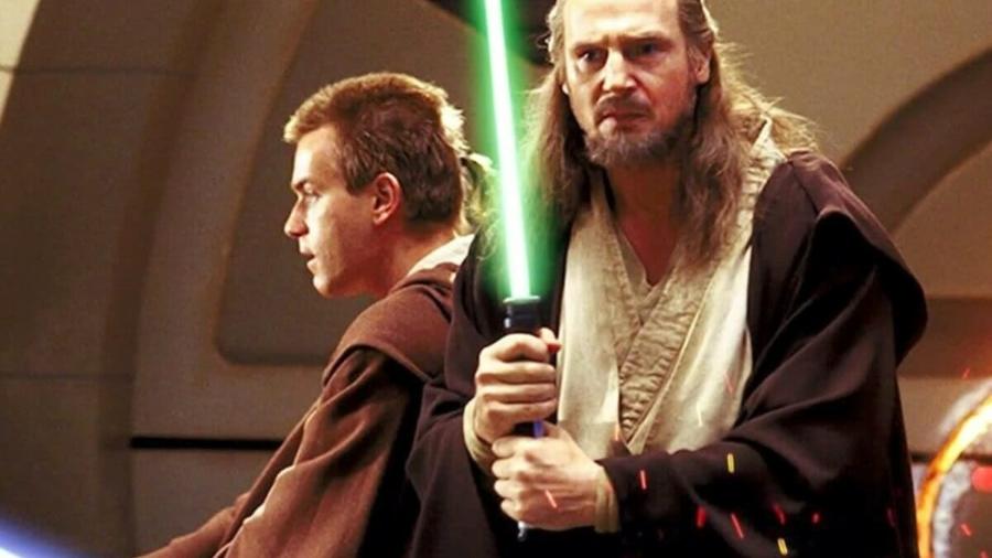 Cena de Liam Neeson em Star Wars - Divulgação/Lucasfilm