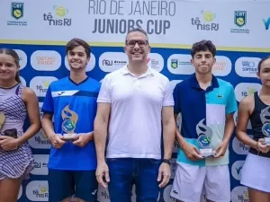 Nathalia Tourinho, de 13 anos, e Bruno Malacarne vencem ITF no Rio