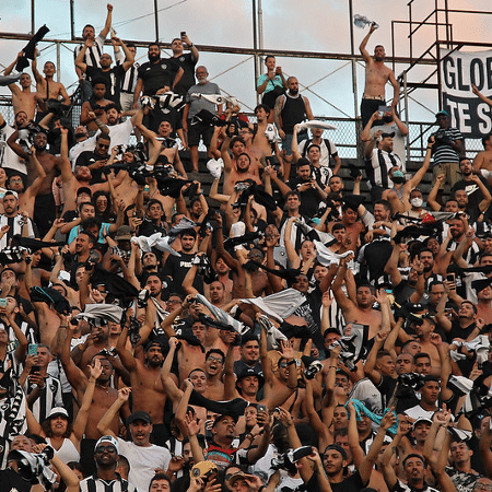 Torcida do Botafogo fez festa para o time após acesso à série A - Vítor Silva