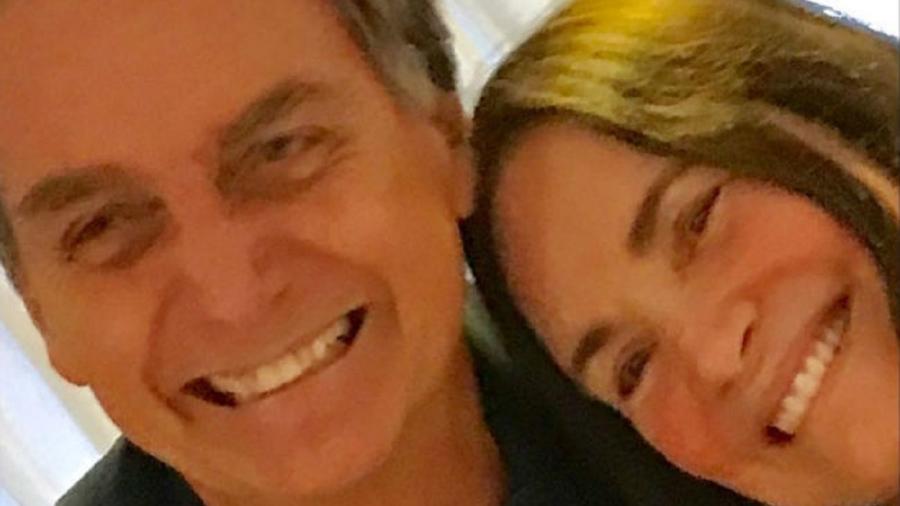 Bolsonaro e Regina Duarte (Foto: Reprodução/ Instagram)