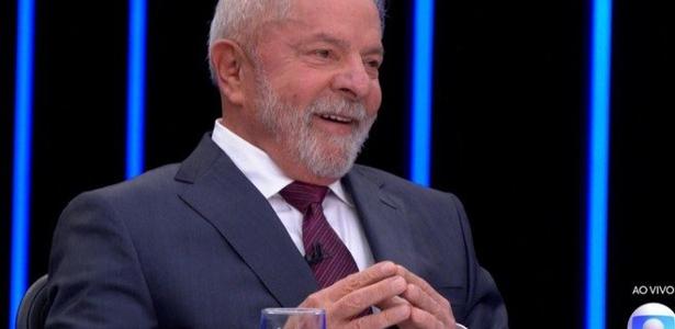 Lula durante entrevista ao 'Jornal Nacional', em que chamou Bolsonaro de bobo da corte