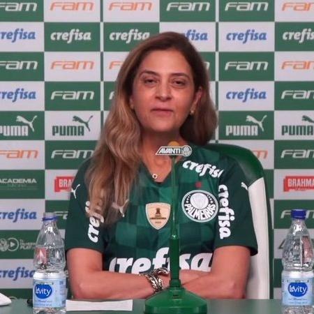 Palmeiras: Leila Pereira cita "soberba enorme" - Reprodução/ TV Palmeiras