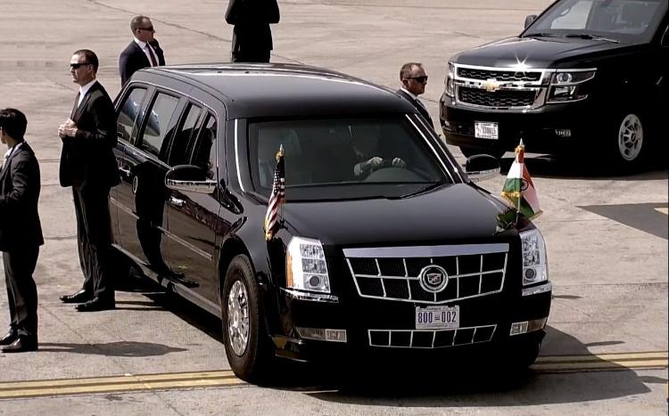 Carro do presidente Donald Trump será um Cadillac One