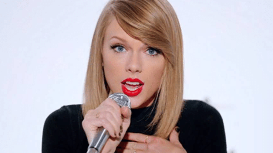 A cantora norte-americana Taylor Swift - Reprodução / Internet