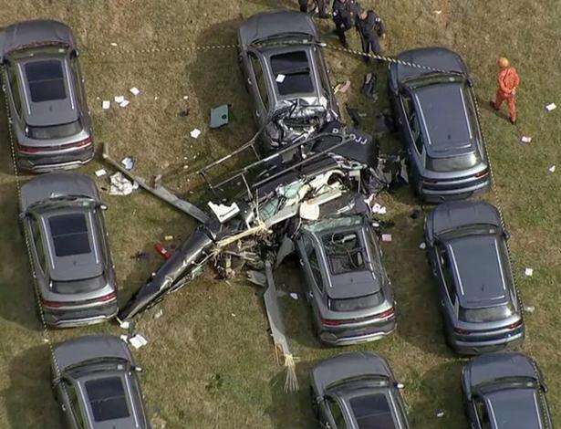 Acidente provocou incêndio em terreno utilizado para armazenamento de carros elétricos - undefined
