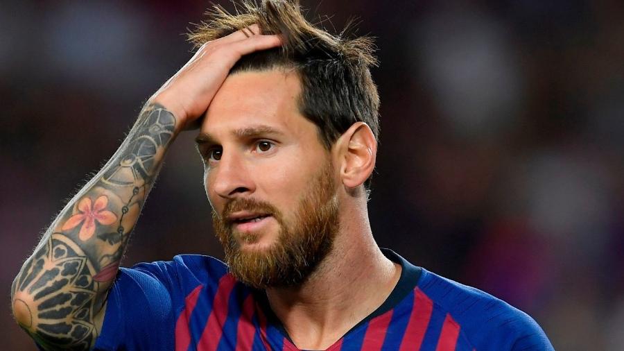 Lionel Messi, do Barcelona, tem o salário mais alto do futebol espanhol - Divulgação/Barcelona