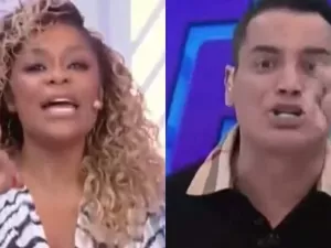 CONFUSÃO: Cariúcha e Leo Dias se desentendem e batem boca ao vivo no SBT