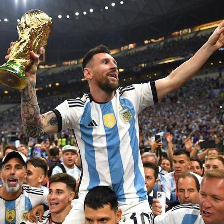 postagem de Lionel Messi na Copa - Fanáticos Por Futebol