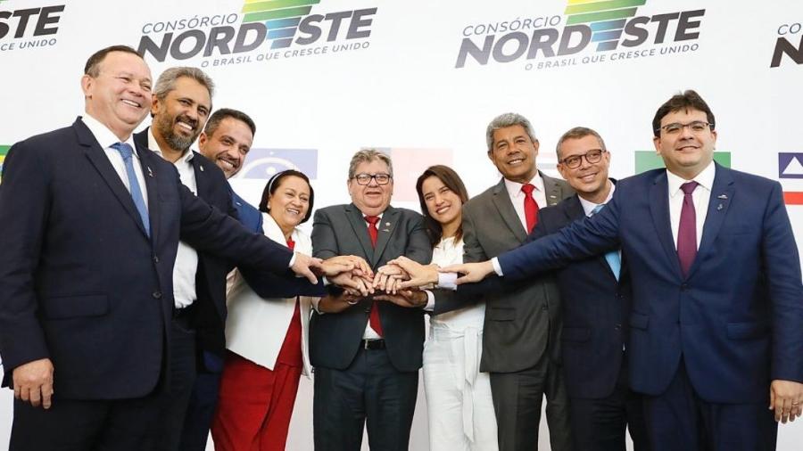 Governadores do Nordeste em encontro de 2023 
