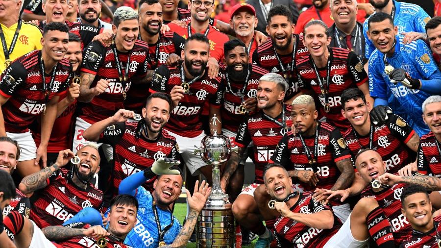 Flamengo foi campeão da Libertadores (Foto: Divulgação/Conmebol) - 