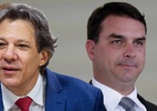 Mendonça dá prazo de 15 dias para Haddad responder queixa de Flávio Bolsonaro - Flávio também pede a Haddad indenização por danos morais. 