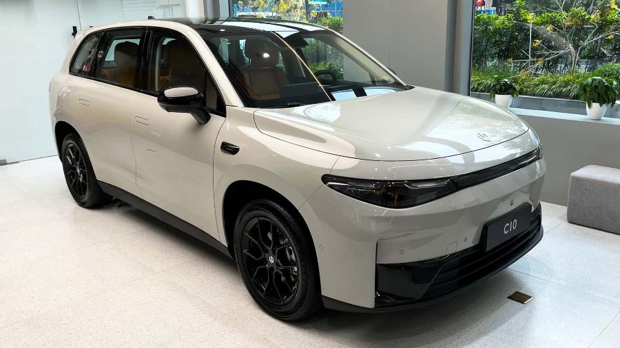 Leapmotor C10 será vendido no Brasil com motor a combustão que não traciona o veículo e funciona como um gerador ou extensor de autonomia