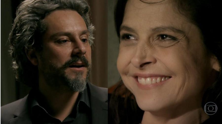 José Alfredo e Cora em Império (Reprodução/Globo) - Reprodução / Internet