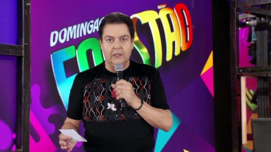 Fausto Silva no Domingão do Faustão (Reprodução/TV Globo). - Reprodução / Internet