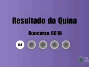 Quina 6619: veja resultado de hoje, segunda-feira (30)