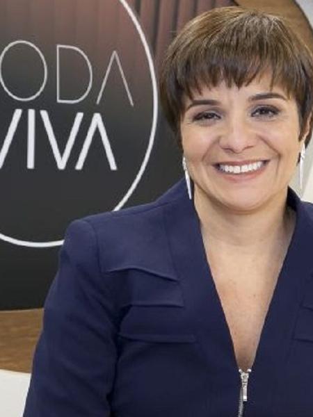 Vera Magalhães, apresentadora do Roda Viva, da TV Cultura - Divulgação/TV Cultura