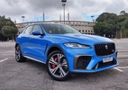 Dirigimos o Jaguar F-Pace SVR, o SUV mais rápido à venda no Brasil - Foto: Vagner Aquino