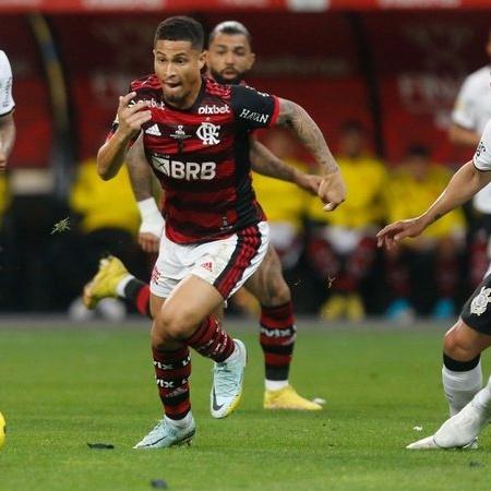 Corinthians e Flamengo empataram na decisão da Copa do Brasil, e João Gomes desabafou - Gilvan de Souza/Flamengo