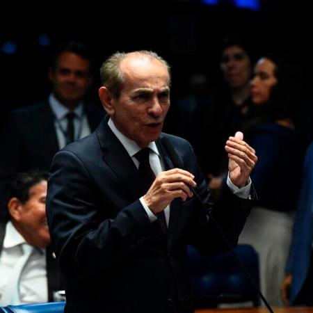 O senador Marcelo Castro deverá apresentar o texto final da PEC para o fim da reeleição depois de um acordo entre os líderes partidáriosFoto: Marcos Oliveira/Agência Senado