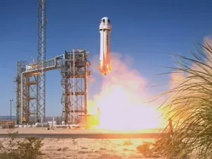 Blue Origin lança turistas ao espaço - veja ao vivo com o Olhar Digital