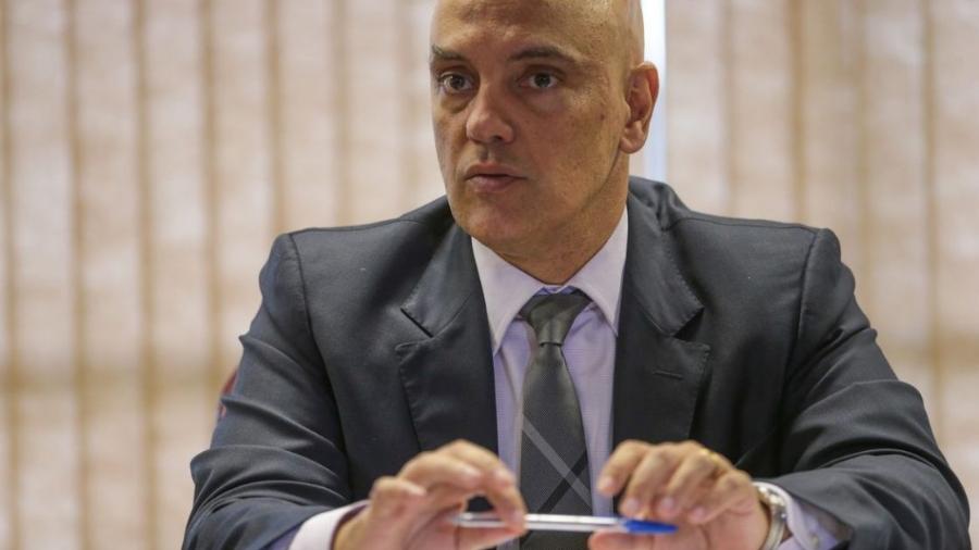 O ministro Alexandre de Moraes, do STF e do TSE. - 