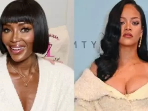 Web aponta indireta de Naomi Campbell para Rihanna, e modelo se manifesta sobre suposta “rixa”; assista