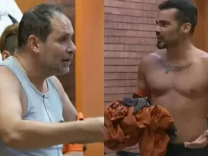 Ex-Polegar é expulso de reality da Record após usar faca para prejudicar Fábio Gontijo
