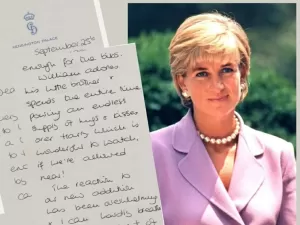 Cartas de Diana que irão a leilão relembram tempos de união familiar: ‘William adora seu irmãozinho’