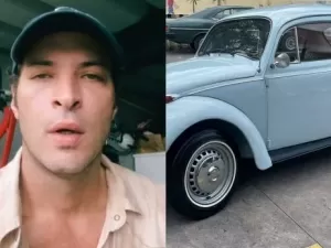 Leandro Lima tem carro furtado em SP, e faz apelo; vídeo flagrou o momento do crime