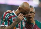 Felipe Melo sente lesão e deixa campo mancando na final da Libertadores - Getty Images