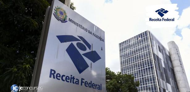 Fachada da sede da Receita Federal, em Brasília