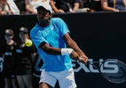 Mensik e Basavareddy derrubam favoritos, Monfils também avança - Nishesh Basavareddy (Foto: Tim Marshall/ASB Classic)