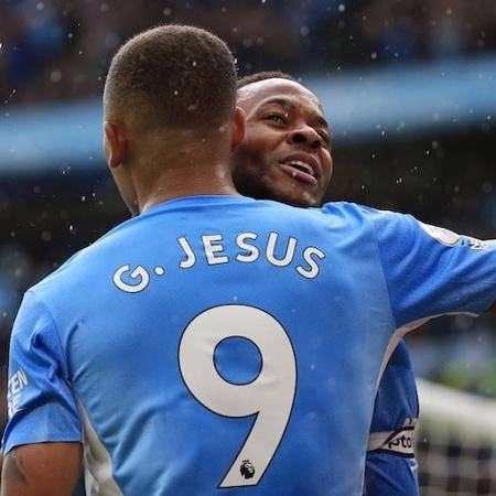 Guardiola enaltece Gabriel Jesus após goleada sobre o Norwich: "Incrivelmente satisfeito" - Divulgação/Manchester City