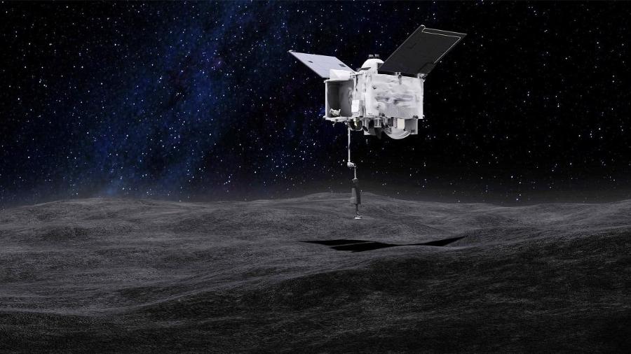 Sonda OSIRIS-REx e o asteroide Bennu - Canaltech