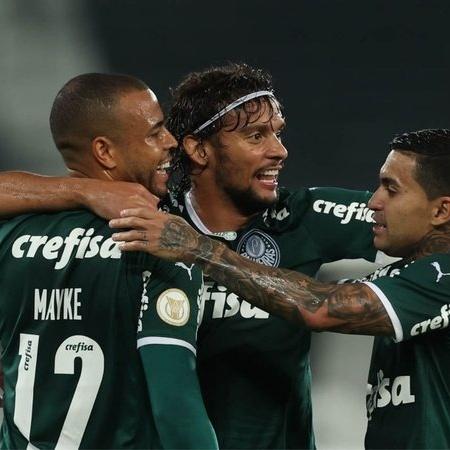 Palmeiras venceu o Botafogo por 3 a 1 no estádio do Engenhão - Cesar Greco/ Palmeiras/ Flickr