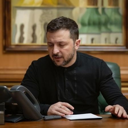 O presidente ucraniano Volodymyr Zelensky - Reprodução | Instagram @zelenskyy_official