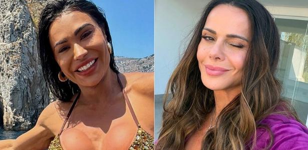 Gracyanne Barbosa contou que toparia atuar ao lado de Viviane Araújo - undefined