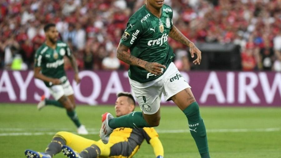 Jogador Deyverson do Palmeiras (Divulgação). - Reprodução / Internet