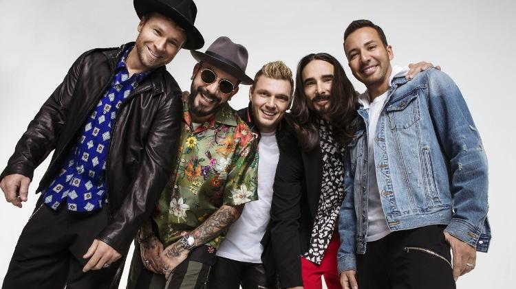 O grupo Backstreet Boys (FOTO: Divulgação) - Divulgação - Divulgação