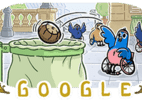 Paralimpíadas 2024: novo doodle do Google exalta basquete em cadeira de rodas - Reprodução