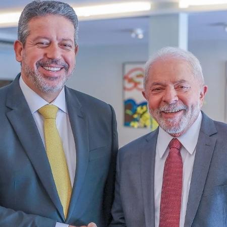 Desde que venceu as eleições, Lula tem se encontrado com o presidente da Câmara, Arthur Lira - 
