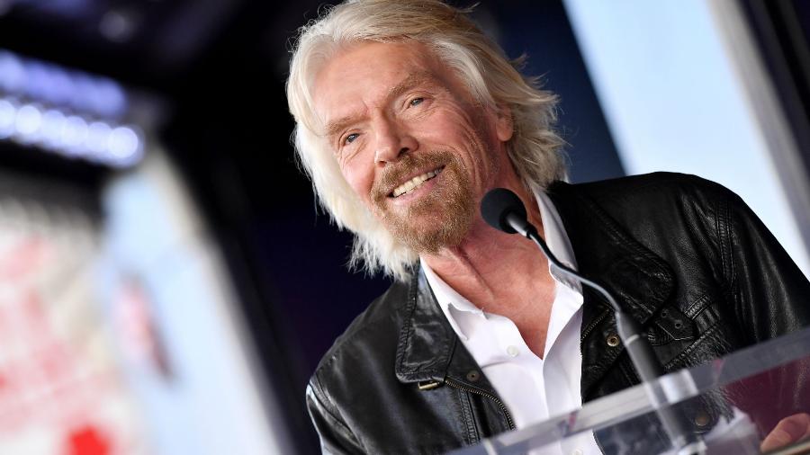 Richard Branson anunciou que planejava voar ao espaço em 11 de julho a bordo de uma nave da Virgin Galactic - Getty Images