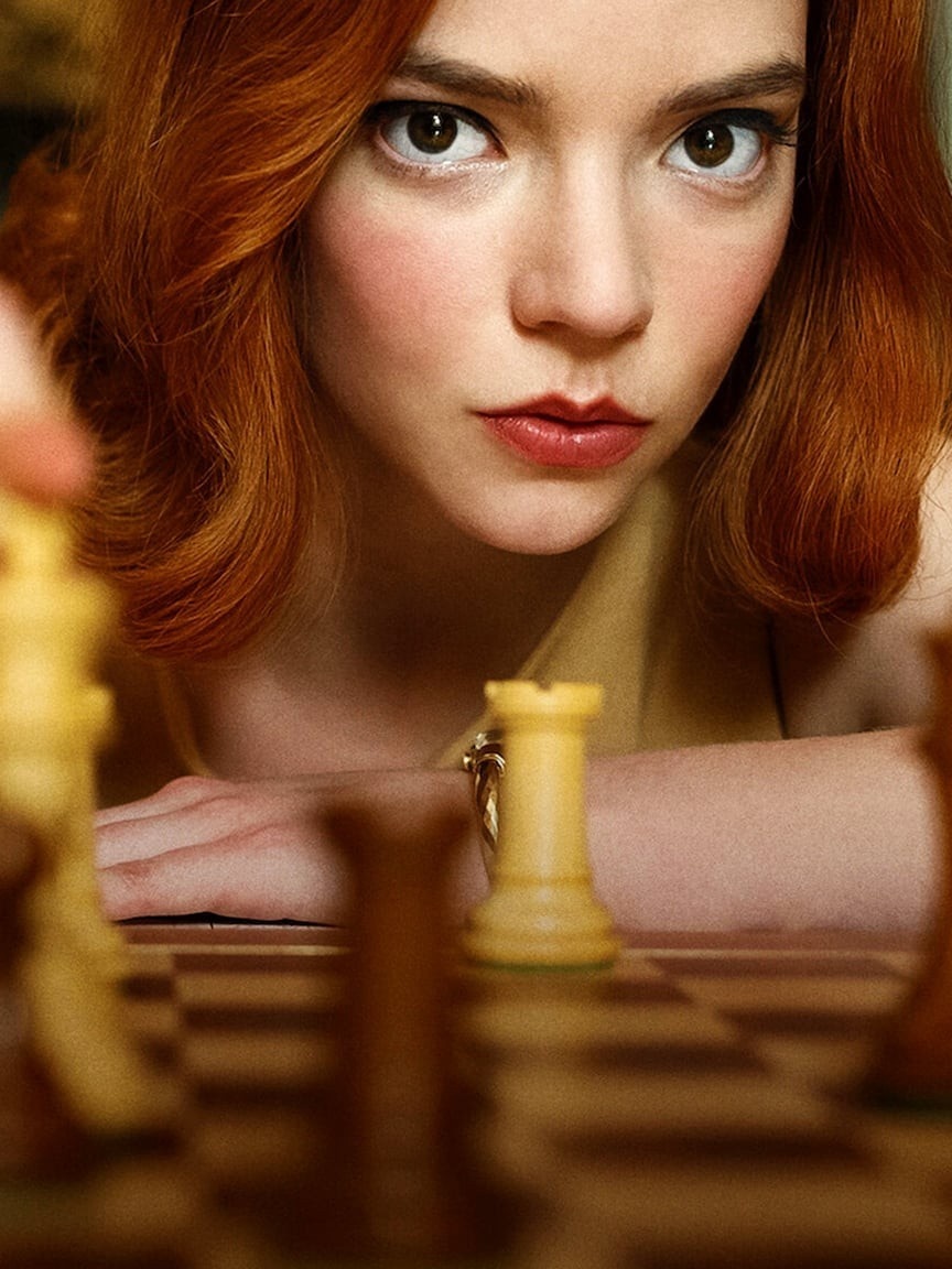 Vi nos Filmes - Beth Harmon ♟️💕 📺 O Gambito da Rainha