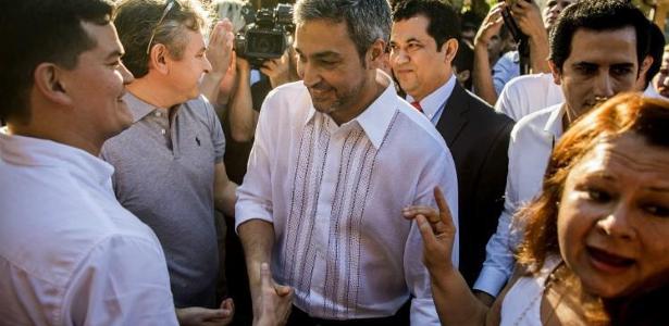 O presidente recém-eleito do Paraguai, Mario Abdo Benítez - Foto: EITAN ABRAMOVICH / AFP