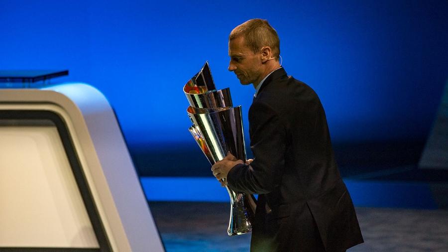 Aleksander Ceferin, presidente da Uefa, entidade que gerencia o futebol europeu - Robert Hradil/Getty Images